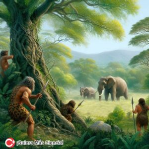 neandertales, caza, elefantes, Edad de Hielo, megafauna.