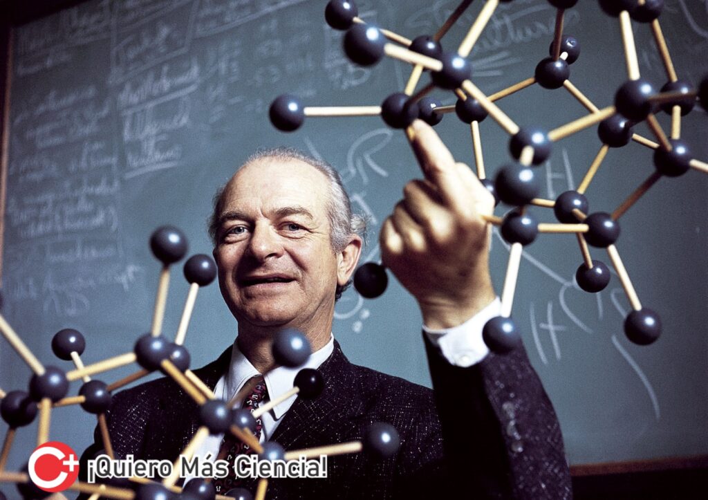 Linus Pauling, el único doble premio Nobel, destacado por su trabajo en química y su lucha por la paz contra las armas nucleares.