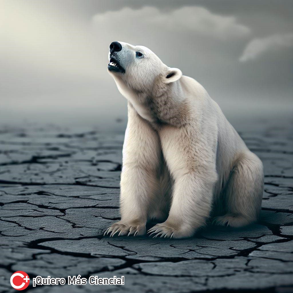 Osos polares, calentamiento global, hielo marino, supervivencia, cambio climático.