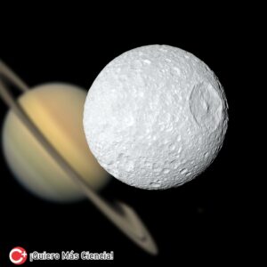 La Luna de Saturno Mimas, con su superficie helada, tiene un océano subterráneo, un hallazgo que desafía ideas sobre la vida extraterrestre.