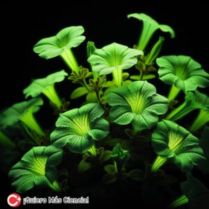plantas modificadas con bioluminiscencia